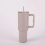 40oz/1200ml Tumbler with Handle and Straw [Stanley Dupe] - Image 2