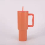40oz/1200ml Tumbler with Handle and Straw [Stanley Dupe] - Image 5